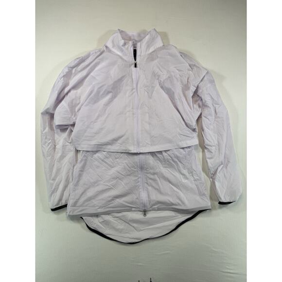 Nike Women’s Convertible Running Jacket Vest 2-in-1 Zip Off Sleeves Purple S - Picture 1 of 7